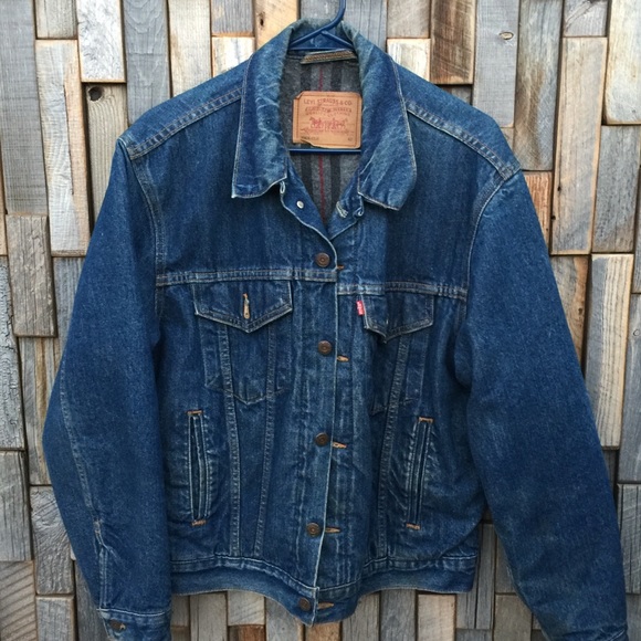 Levi's Other - Men’s vintage Levi’s trucker  jean jacket denim 42